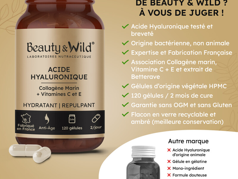 Gel-crème hydratant anti lumières bleues -  Acide hyaluronique & huile d'amande douce - Dream - Visage - 40 ml